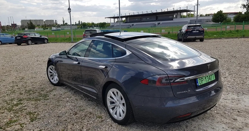 Tesla Model S cena 128700 przebieg: 125209, rok produkcji 2018 z Hrubieszów małe 379